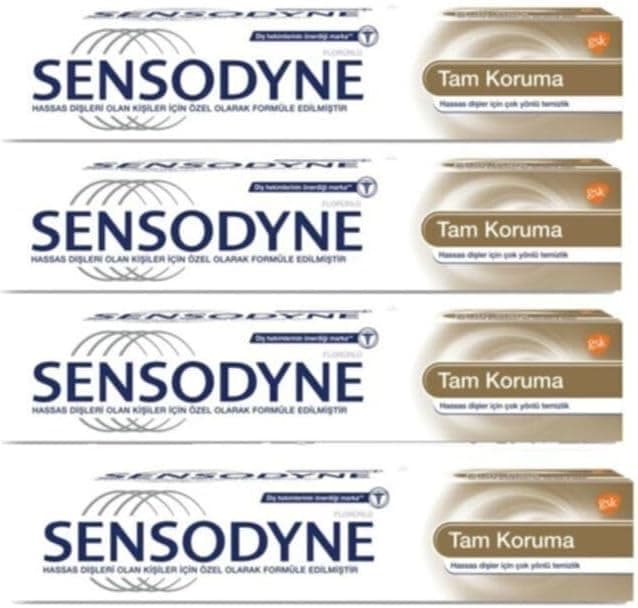 Sensodyne Total Care 75 Ml Diş Macunu(Tam Koruma) X4 Adet