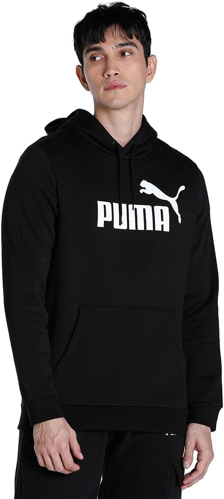 Puma Unisex Yetişkin ESS Big Logo Hoodie Kapüşonlu Sweatshirt