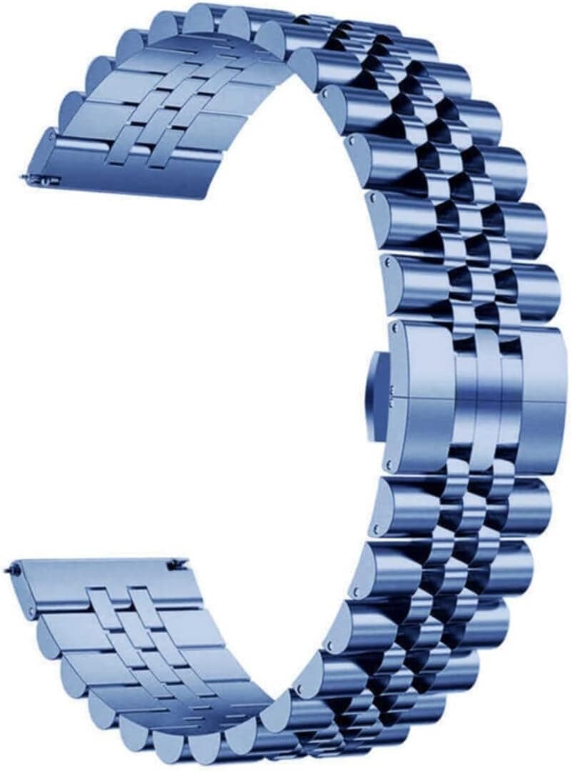 CONSTRAIN - Xiaomi Amazfit ile uyumlu Pace Sarı Kordon 22mm Metal Kordon 36