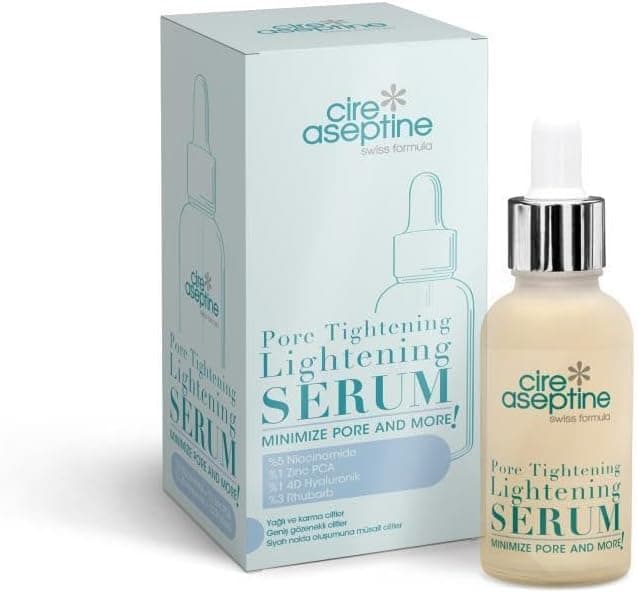 CİRE ASEPTİNE Pore Tightening Lightening Yüz Serumu 30 ml -Minimize Pore and More