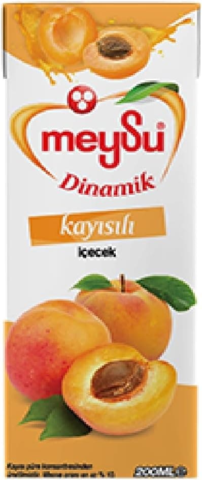 Meysu Dinamik Kayısı İçecek Kutusu 1 Adet 200 ml