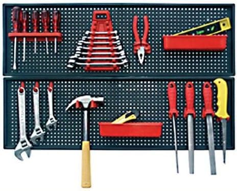 Qbrick System Pegboard Kit Kırmızı Aksesuarlı Delikli Duvar Alet Panosu