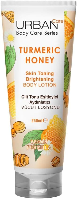URBAN Care Turmeric Honey Cilt Tonu Eşitleyici ve Aydınlatıcı Vücut Losyonu 250 ml