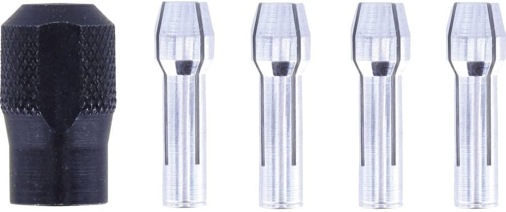 Dremel 4485 1 Adet Mandren Dahil Penset Seti, 1 mandren ve 4 penset (0,8/1,6/2,4/3,2 mm)