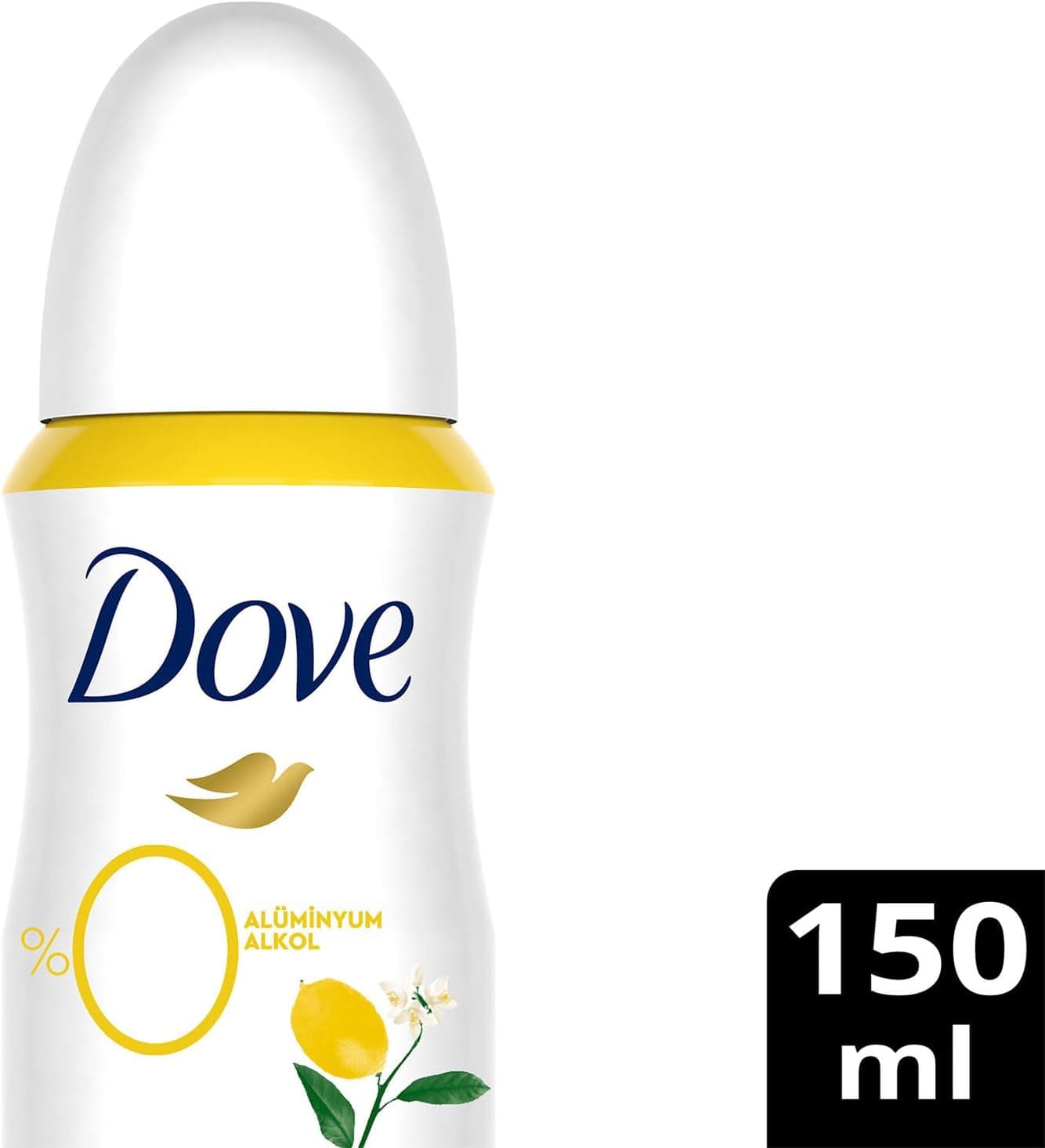 Dove Kadın Deodorant%0 Alüminyum Limon Çiçeği & Vanilya 150ml