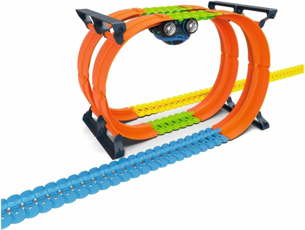 Smoby, 180912, Smoby FleXtreme Superlooping Oyun Seti, Büyütülebilir Set, Tamamlayıcı, Uzun Ray Parçaları, Spiral Sürüş, Smoby FleXtreme Superlooping Set