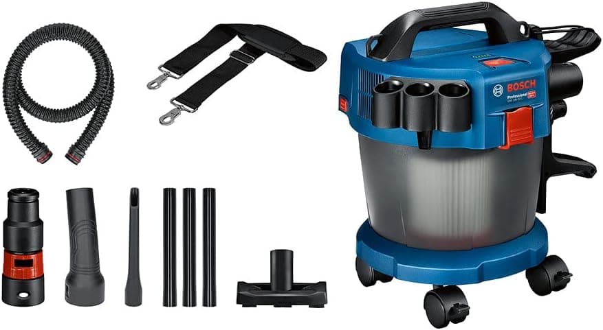 Bosch Professional GAS 18V-10 L Akülü Süpürge (18 Volt, SOLO, Hazne hacmi, brüt: 10 lt)