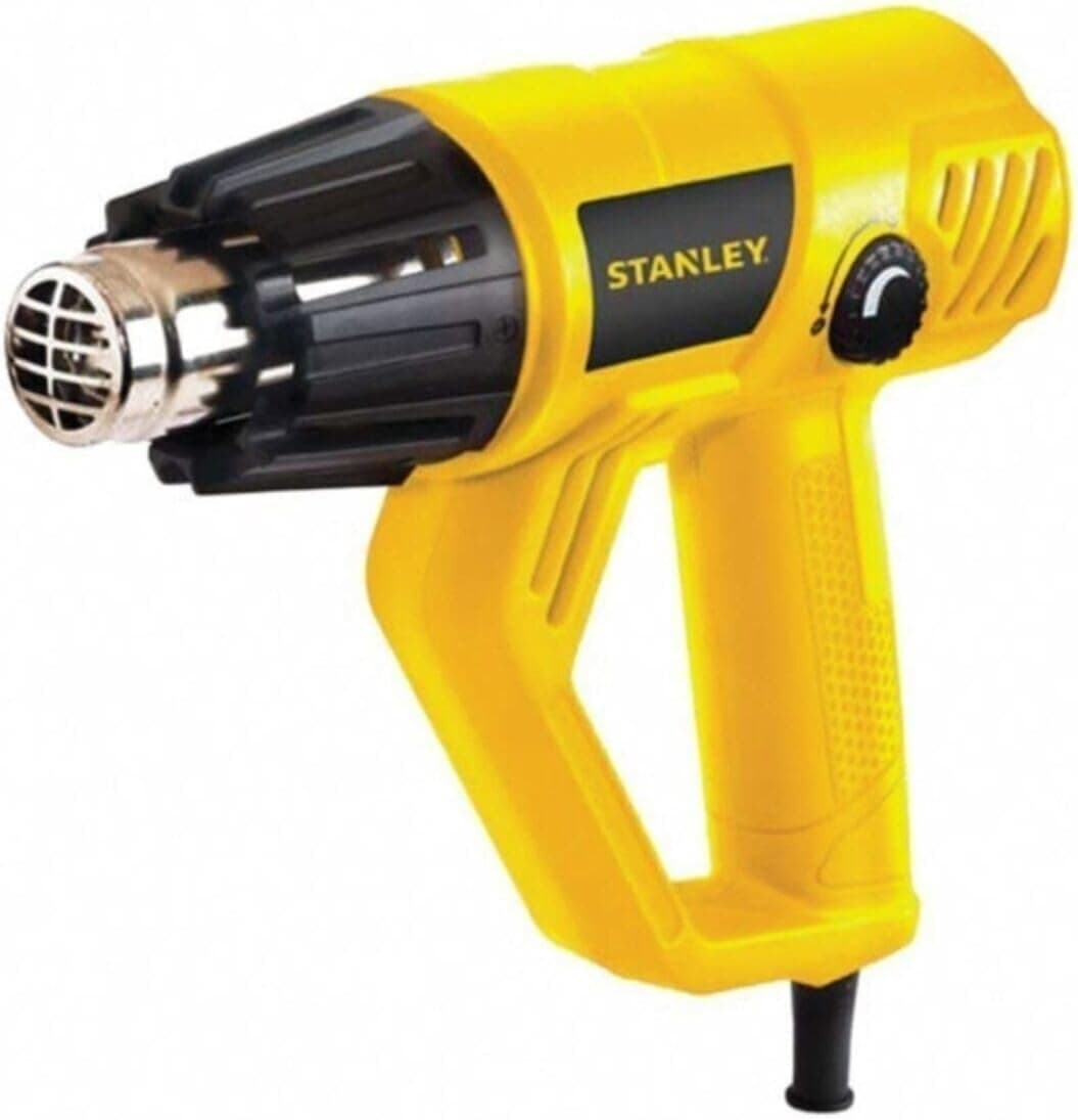 Stanley Stxh2000/Tr Değişken Hız Ayarlı Profesyonel Sıcak Hava Tabancası, 2000 W, Sarı/Siyah