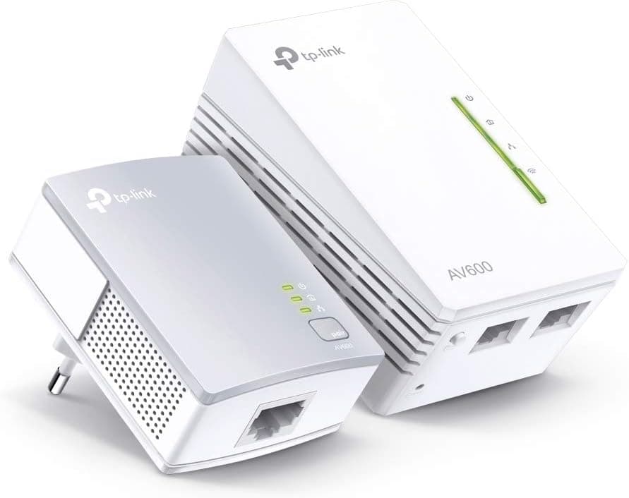 TP-Link TL-WPA4220KIT 300Mbps AV600 Wi-Fi Powerline Extender Başlangıç Kiti, Kablosuz Menzil Genişletici