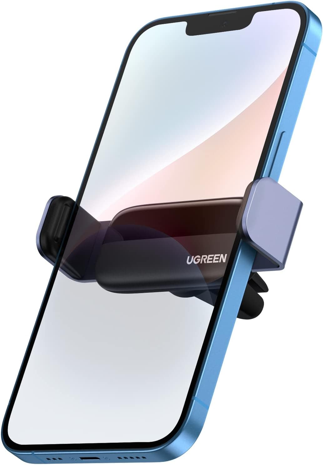 UGREEN Araç Telefonu Tutucu Döndürme Alüminyum Kol iPhone ile Uyumlu Galaxy Huawei Redmi (Siyah)