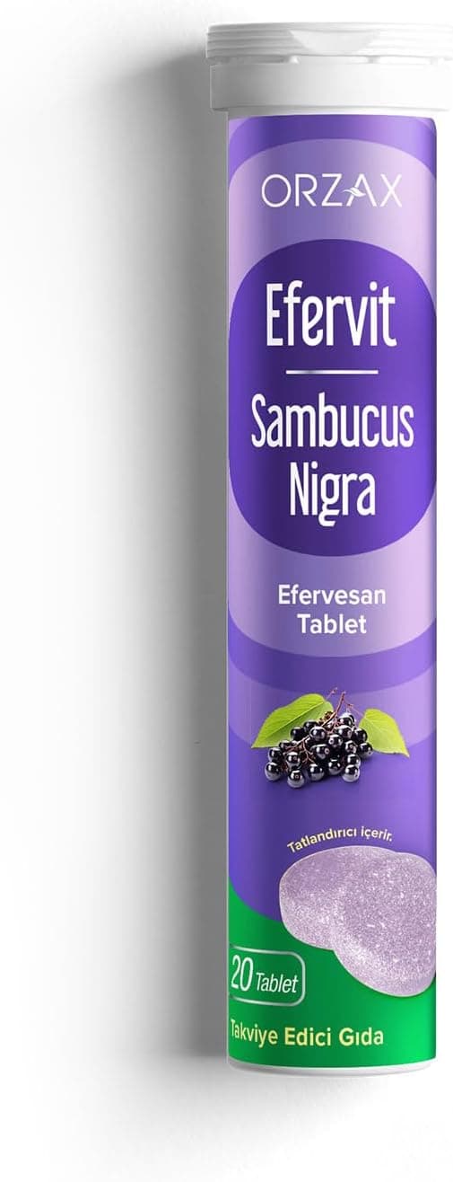 Orzax Efervit Sambucus Nigra 20 Tablet
