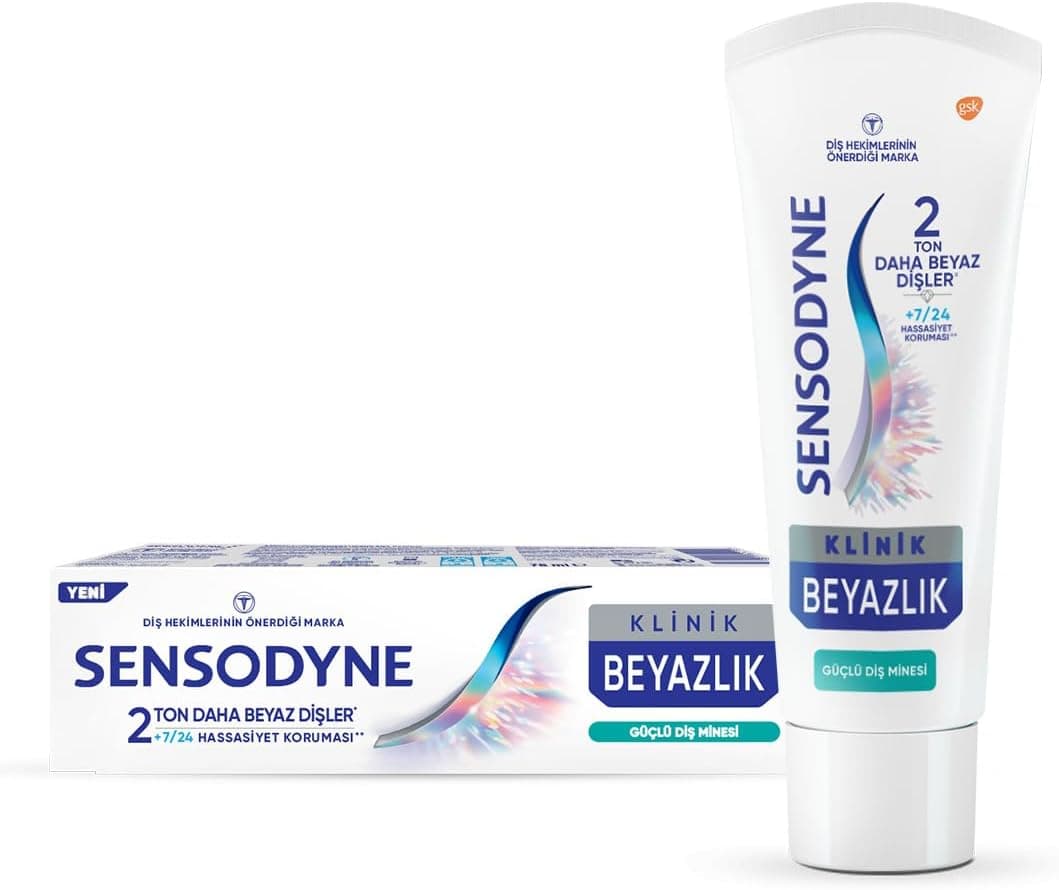 Sensodyne Klinik Beyazlık Güçlü Diş Minesi Diş Macunu
