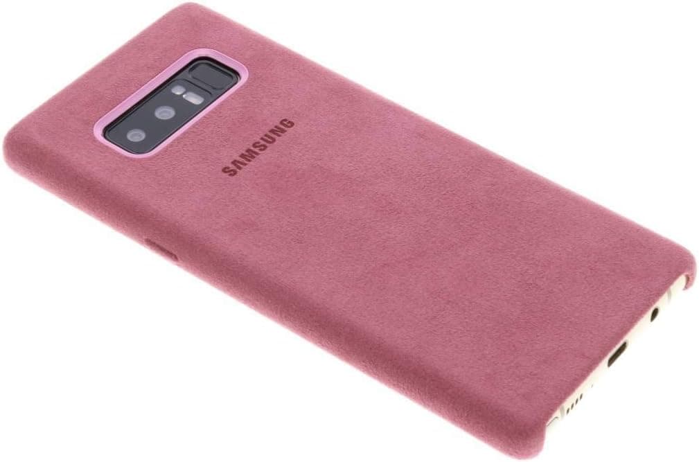 Samsung Note 8 Alcantara Kılıf, Pembe