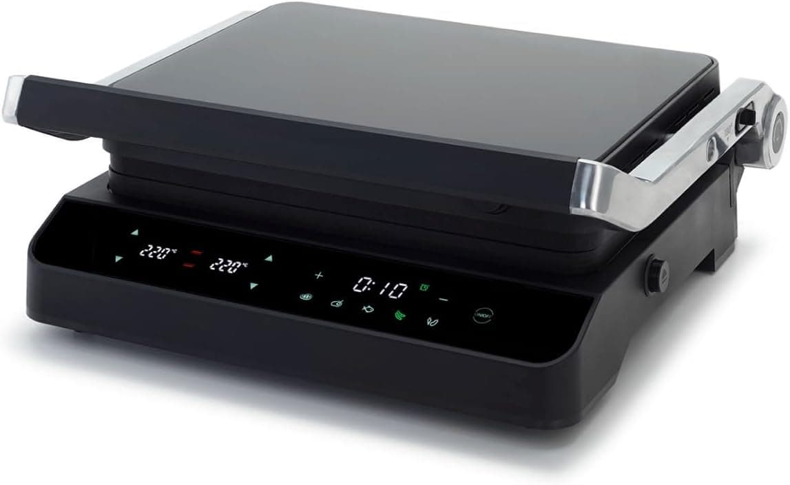 Dexart GT52C SmartControl Dijital Izgara Tost Makinesi, Siyah