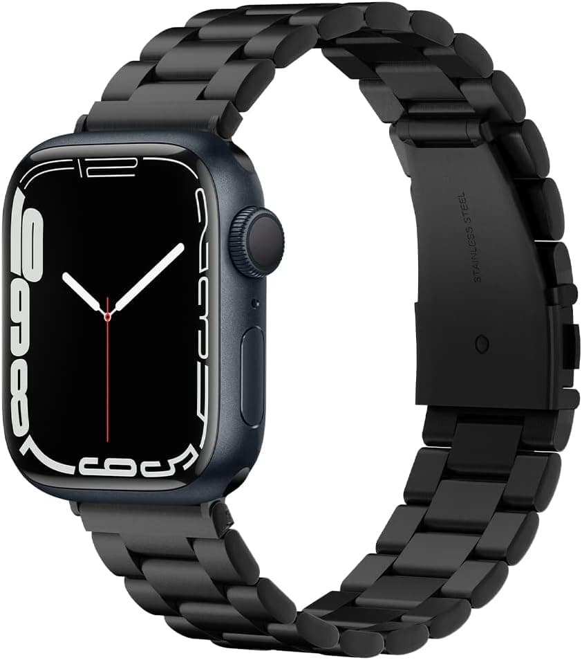 Spigen Apple Watch 44mm / 42mm (Seri 1/2/3/4/5/6/SE ile Uyumlu) Kayış Modern Fit Black - 062MP25403