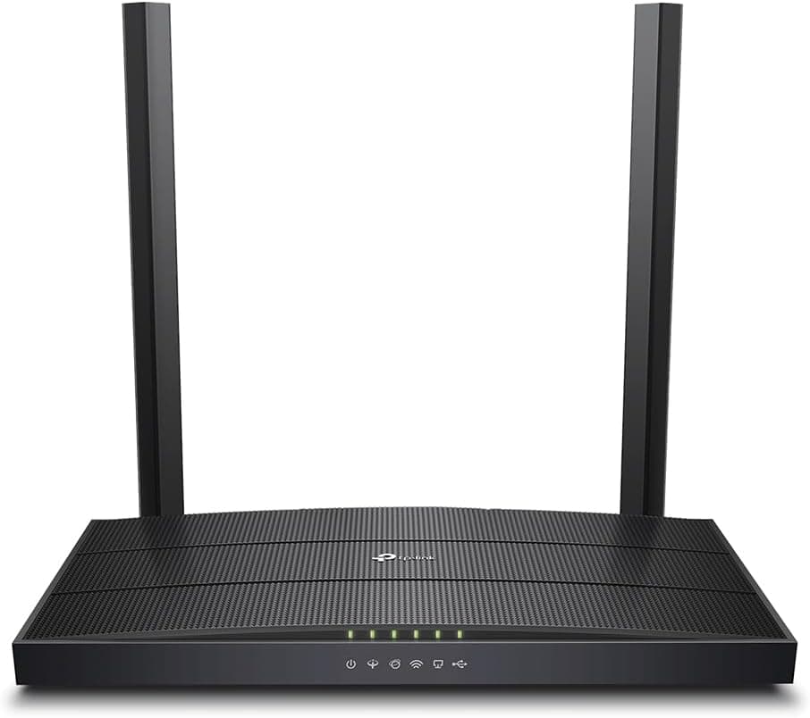 TP-Link Archer VR400, AC1200 Mbps Kablosuz Dual-Band MU-MIMO Fiber Destekli VDSL/ADSL Modem Router, 4 Gigabit LAN Portları + 1 USB 2.0 Port, Beamforming, Tether Uygulaması ile Kolay Kurulum