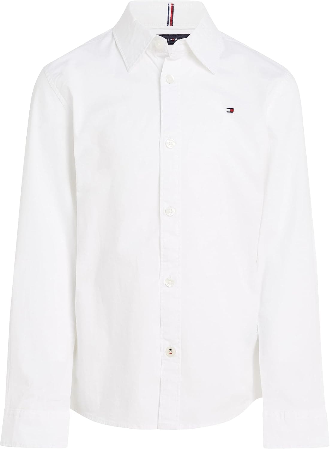 Tommy Hilfiger SOLID STRETCH POPLIN SHIRT L/S Gömlek Erkek çocuk