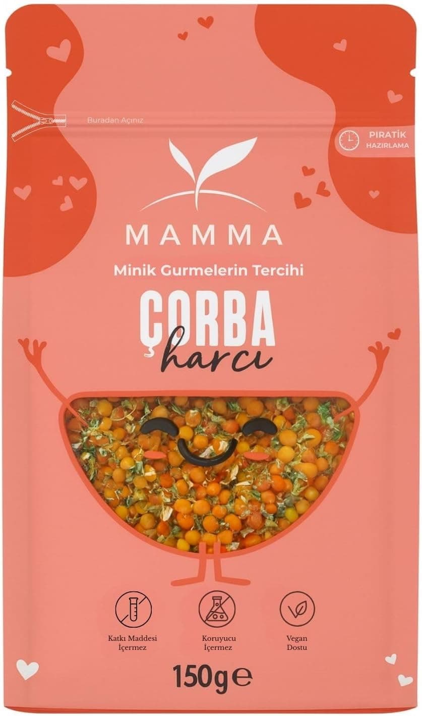 Mamma Emada Siyez Bulgurlu Ezogelin Çorbası (+7ay)