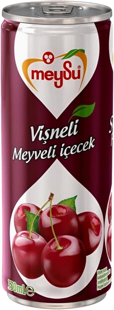 Meysu Sleek Visne Içecek Kutu 330 ml