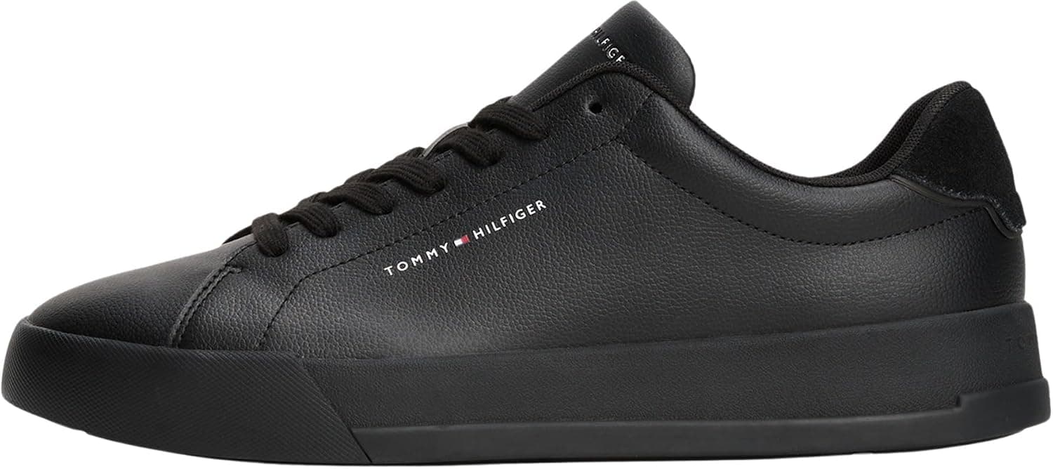 Tommy Hilfiger TH COURT LTH DETAIL ESS Spor AyakkabıErkek