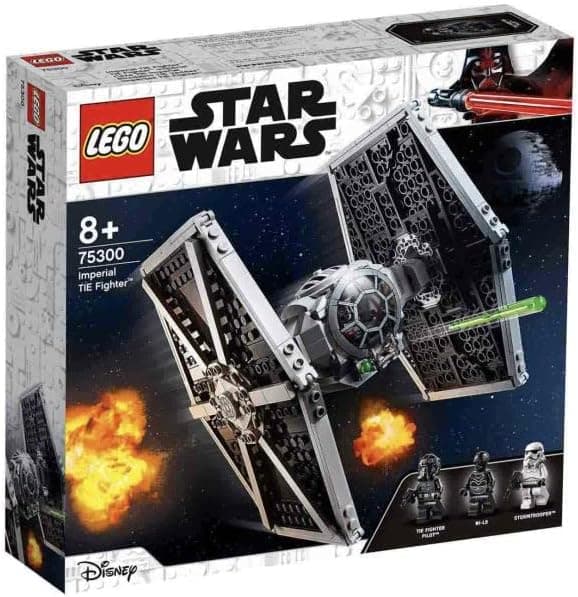 LEGO Star Wars İmparatorluk TIE Fighter 75300 Yapım Seti; Yaratıcı Çocuklar için Muhteşem bir Yapım Oyuncağı (432 Parça)