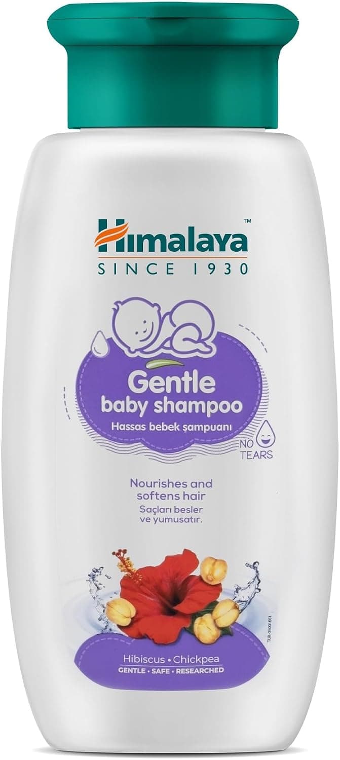 Himalaya Since 1930 Hassas Bebek Şampuanı, Göz Yakmayan, Amber Çiçeği, Nohut, Besleyici, Yumuşatıcı, Parabensiz, Sentetik İçermez, 400 ml