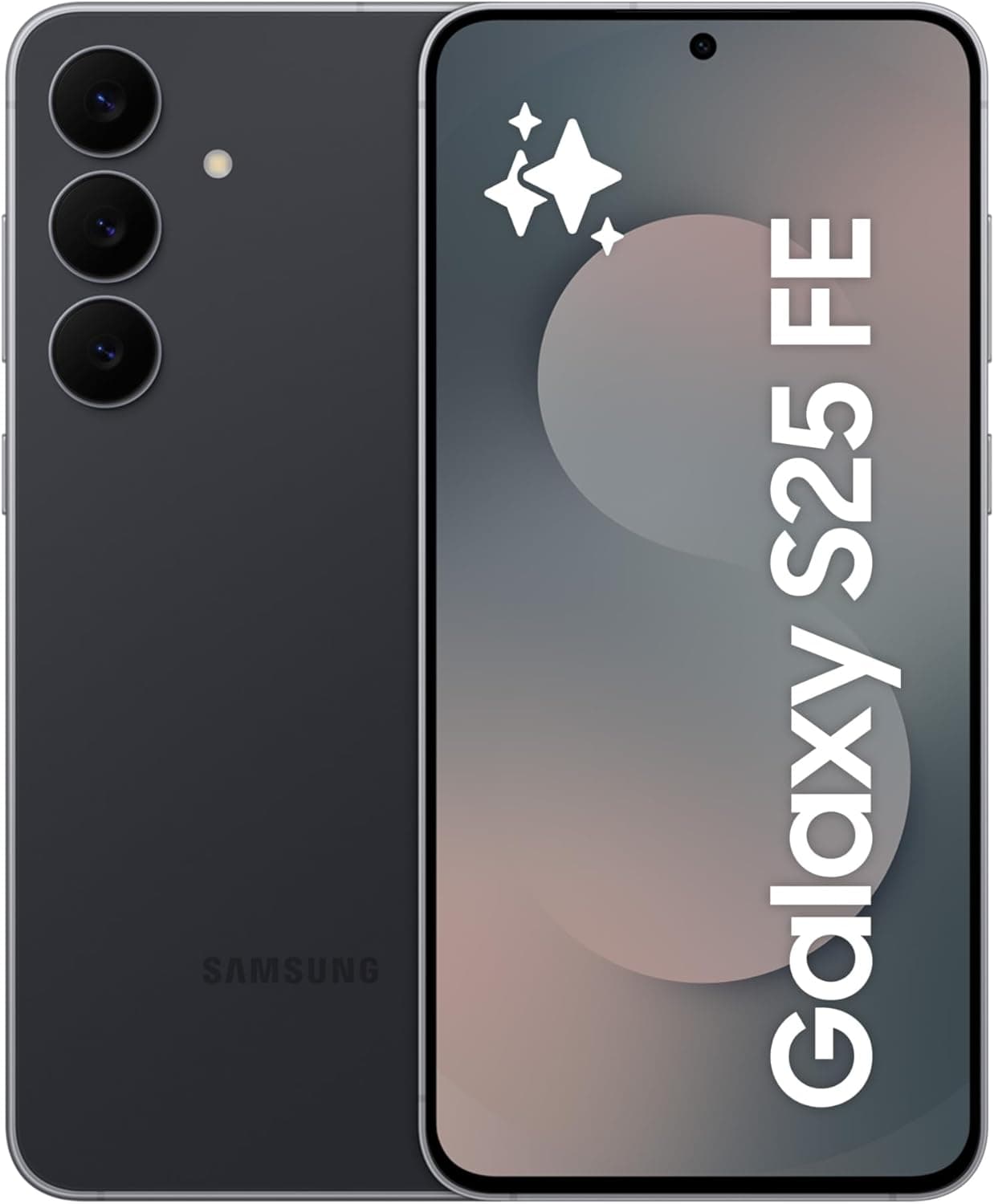 Samsung Galaxy S25 FE Yapay Zeka (AI) Telefon, JetBlack, 8GB Bellek, 256GB Depolama, 50MP Kamera, 6,7 inç Ekran, İnce ve Daha Hafif Tasarım (Samsung Türkiye Garantili)