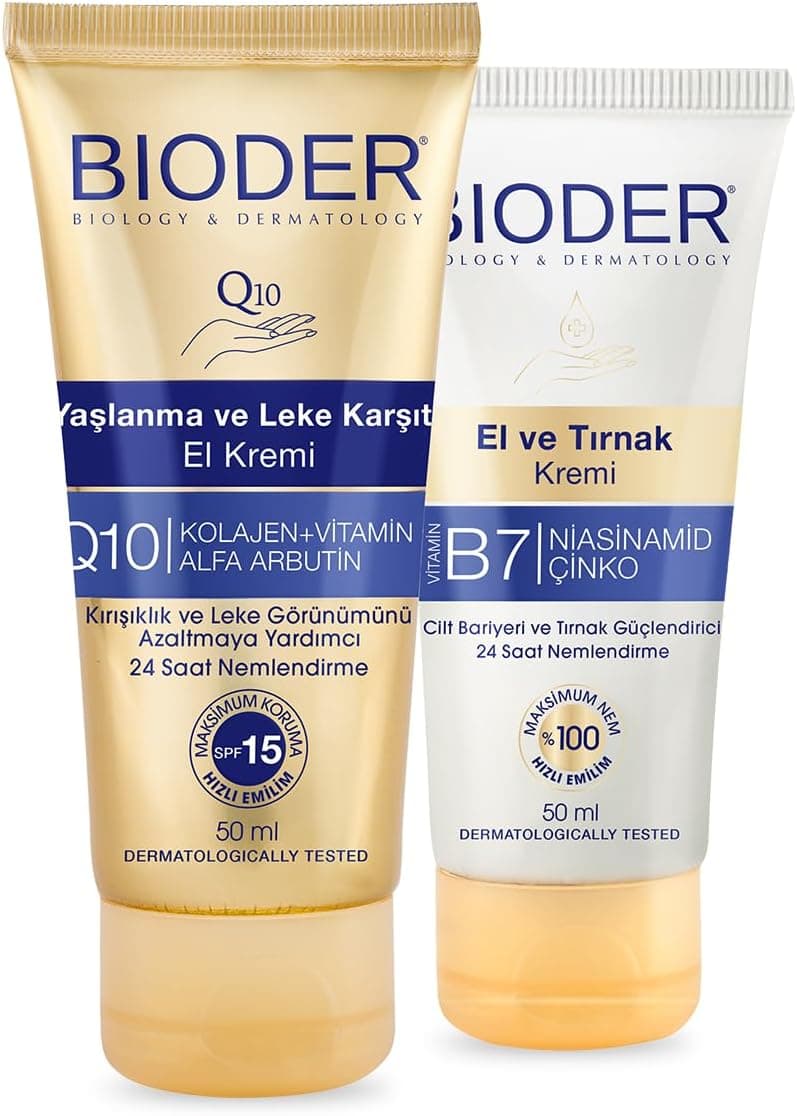 Bioder El Bakım Kremi Seti 2li, 100 Ml, Set 3