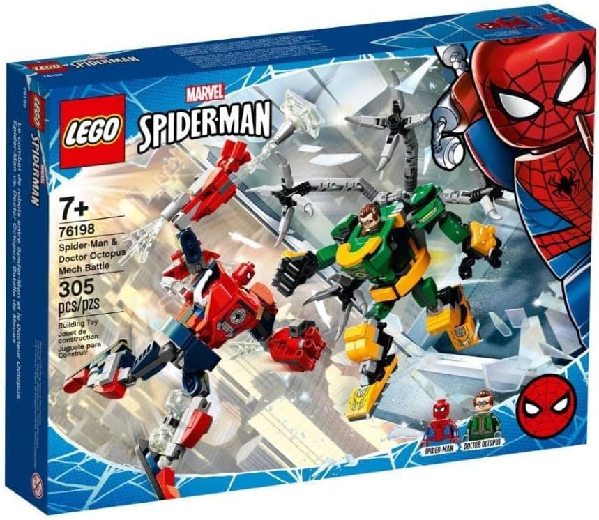 LEGO Spider-Man & Doctor Octopus Mech Battle (76198)
