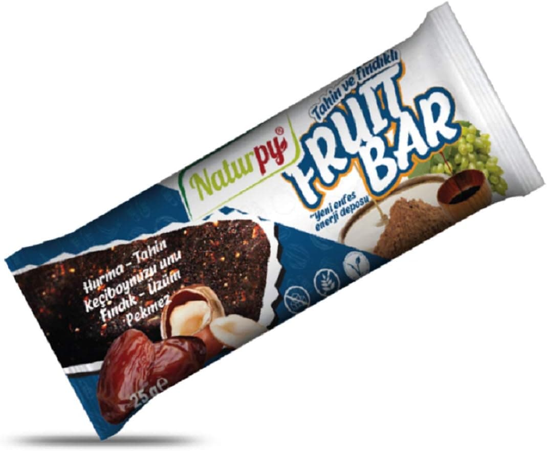 Naturpy Glutensiz Tahinli ve Pekmezli Bar 25 GR