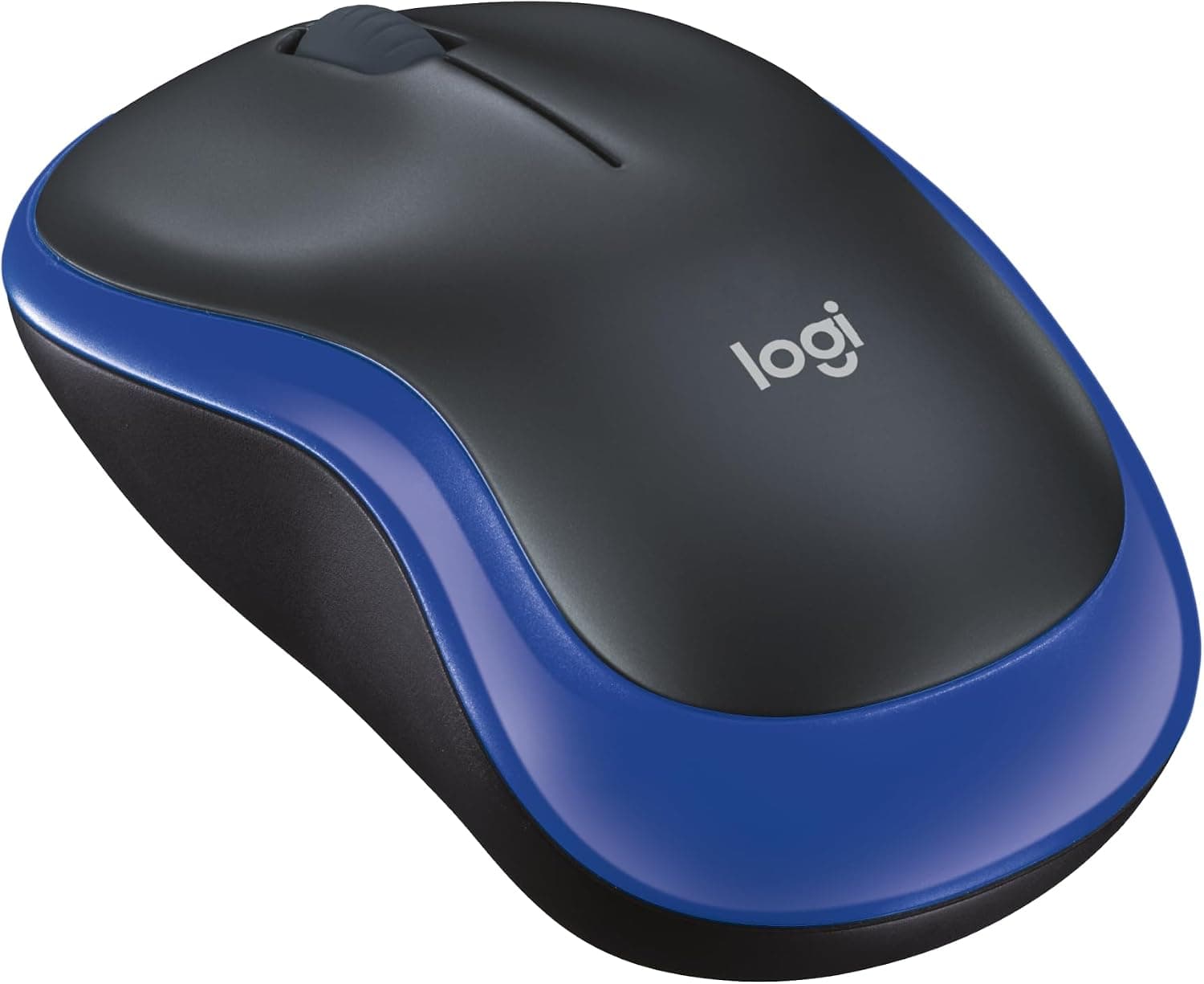 Logitech M185 Kablosuz Mouse, 1.000 DPI Optik Sensör, Sağ ve Sol Elle Kullanıma Uygun, 10 m Kullanım Mesafesi, 12 Ay Pil Ömrü, Mavi | Durata Batteria di 12 Mesi, Tracciamento Ottico 1000 DPI, Ambidest