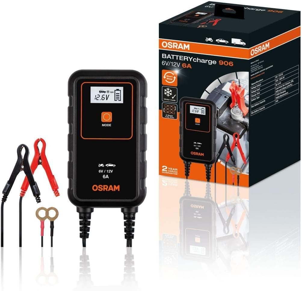 OSRAM BATTERYcharge 906 Akü Şarj Cihazı 12V