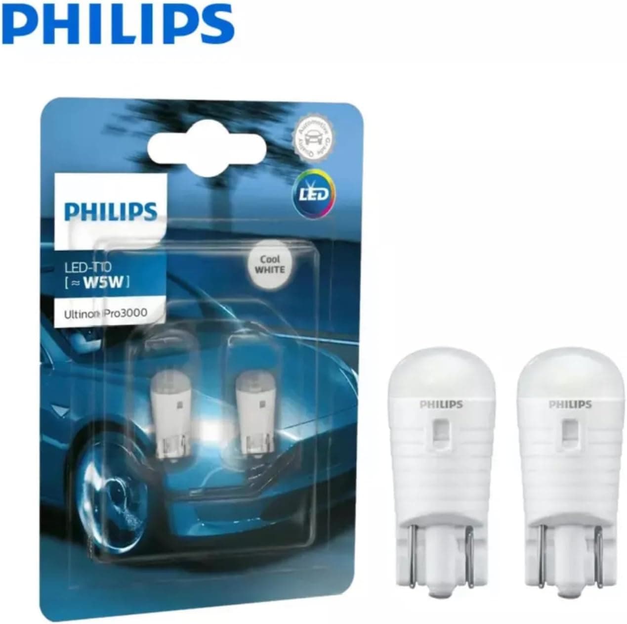 Philips Ultinion Pro3000 Beyaz Led 12v T10 Dipsiz
