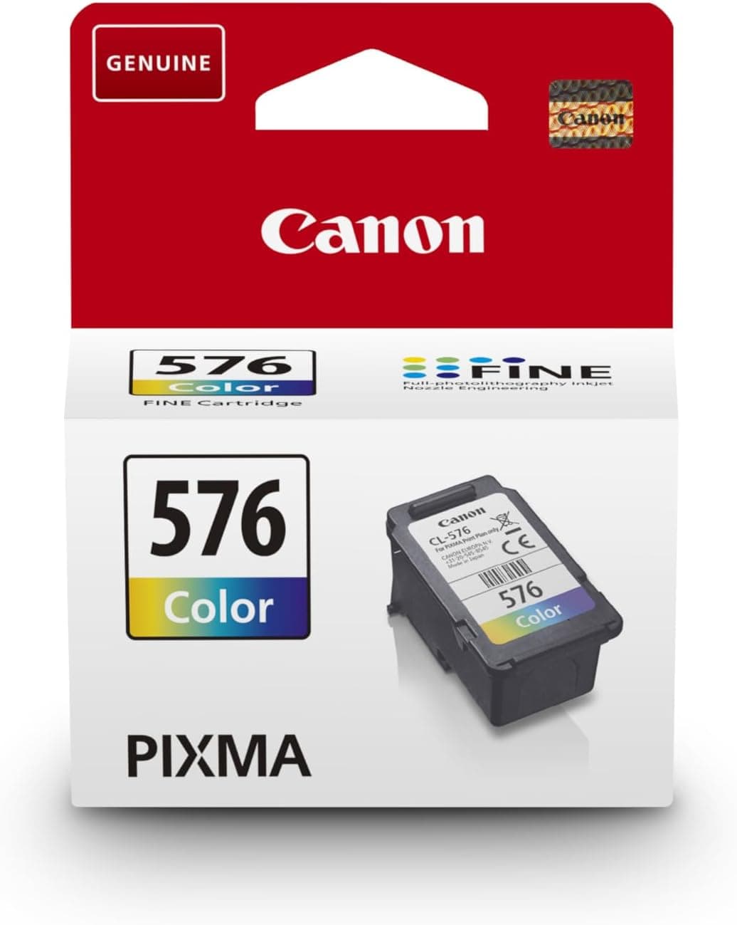 Canon CL-576 PIXMA yazıcı mürekkep kartuşu, renk