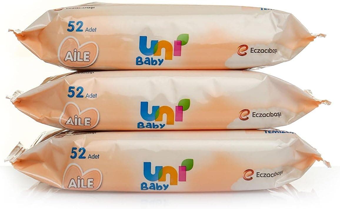 Uni Baby Aile Islak Mendil 3x52 156 Yaprak