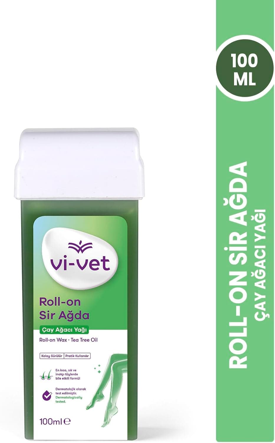 Vi-vet Roll-On Sir Ağda Çay Ağacı Yağı , 100 Ml