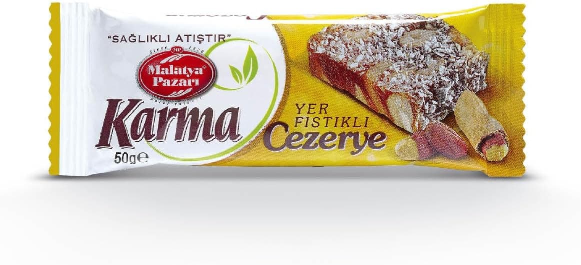 Malatya Pazarı Karma Yer Fıstıklı Cezerye 50 Gr
