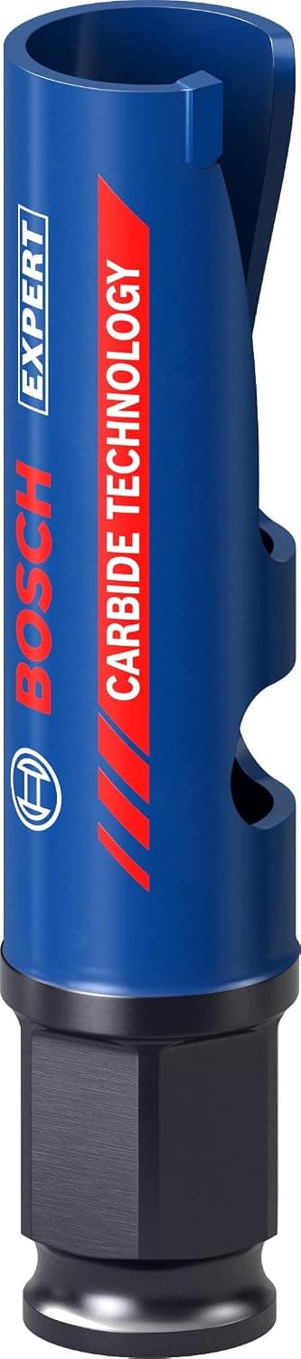 Bosch Professional 1x EXPERT Construction Material Delik Açma Testereleri (Yumuşak ahşap, Sunta, Tuğla, Yumuşak döşemeler, Fiber plastik GFK, CFK, Ø 19 mm, Aksesuar Darbeli Matkap/Vidalama)