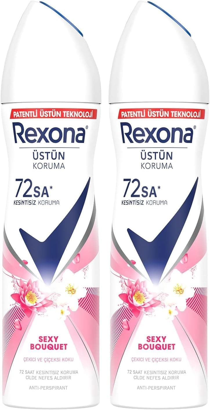 Rexona Kadın Sprey Deodorant Sexy Bouquet 150 ml 2li paket