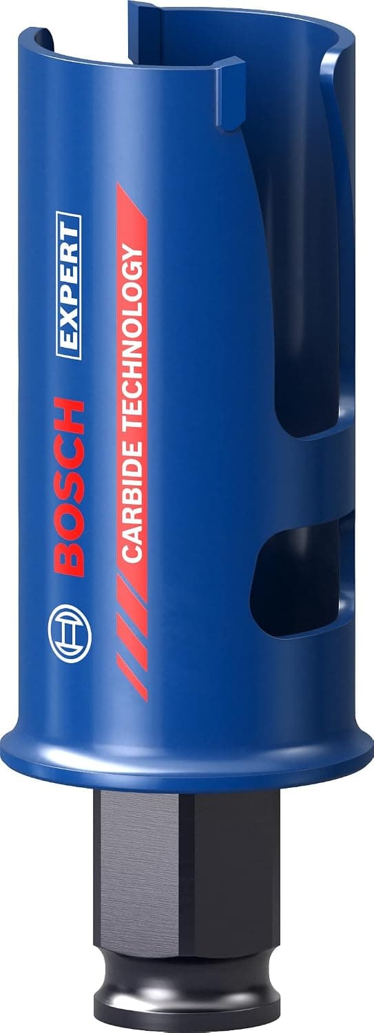 Bosch Professional 1x EXPERT Construction Material Delik Açma Testereleri (Yumuşak ahşap, Sunta, Tuğla, Yumuşak döşemeler, Fiber plastik GFK, CFK, Ø 30 mm, Aksesuar Darbeli Matkap/Vidalama)