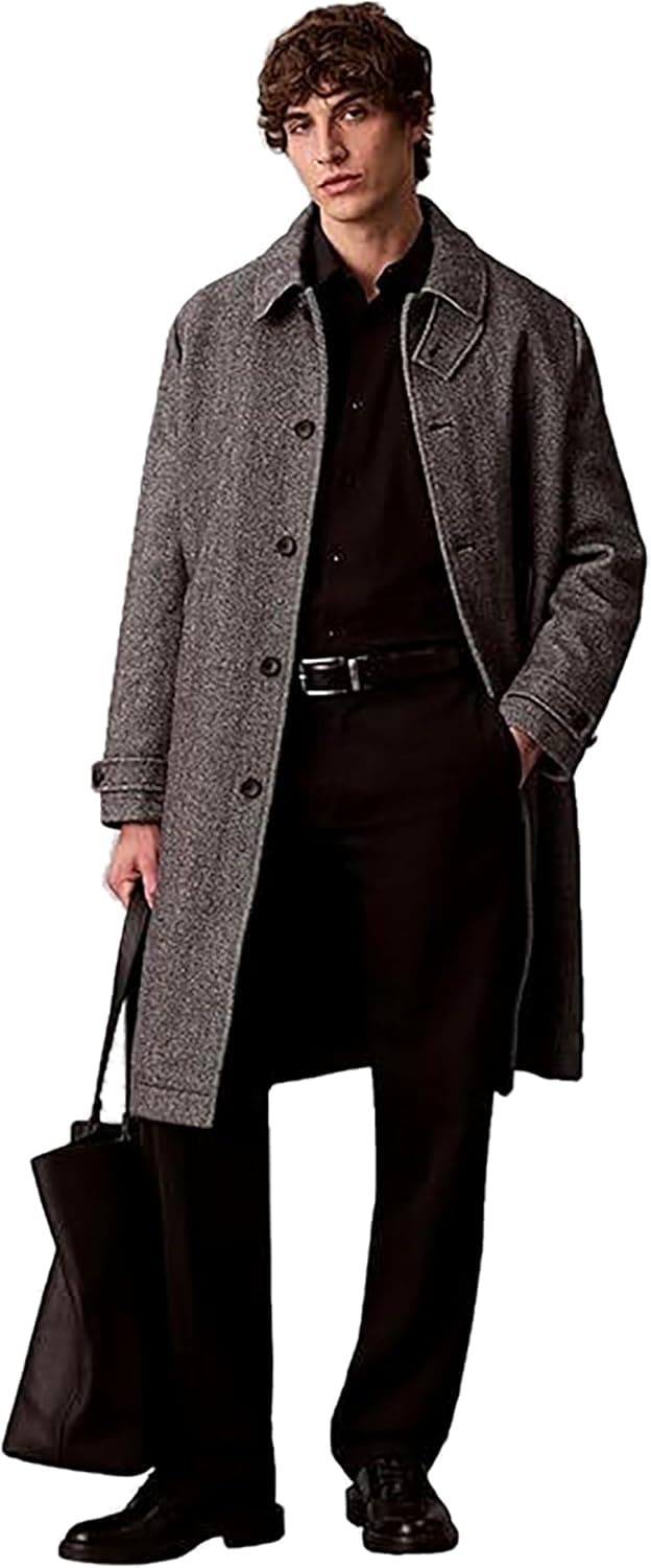 Calvin Klein LS SOLID STRETCH CLASSIC SHIRT Tişört Erkek