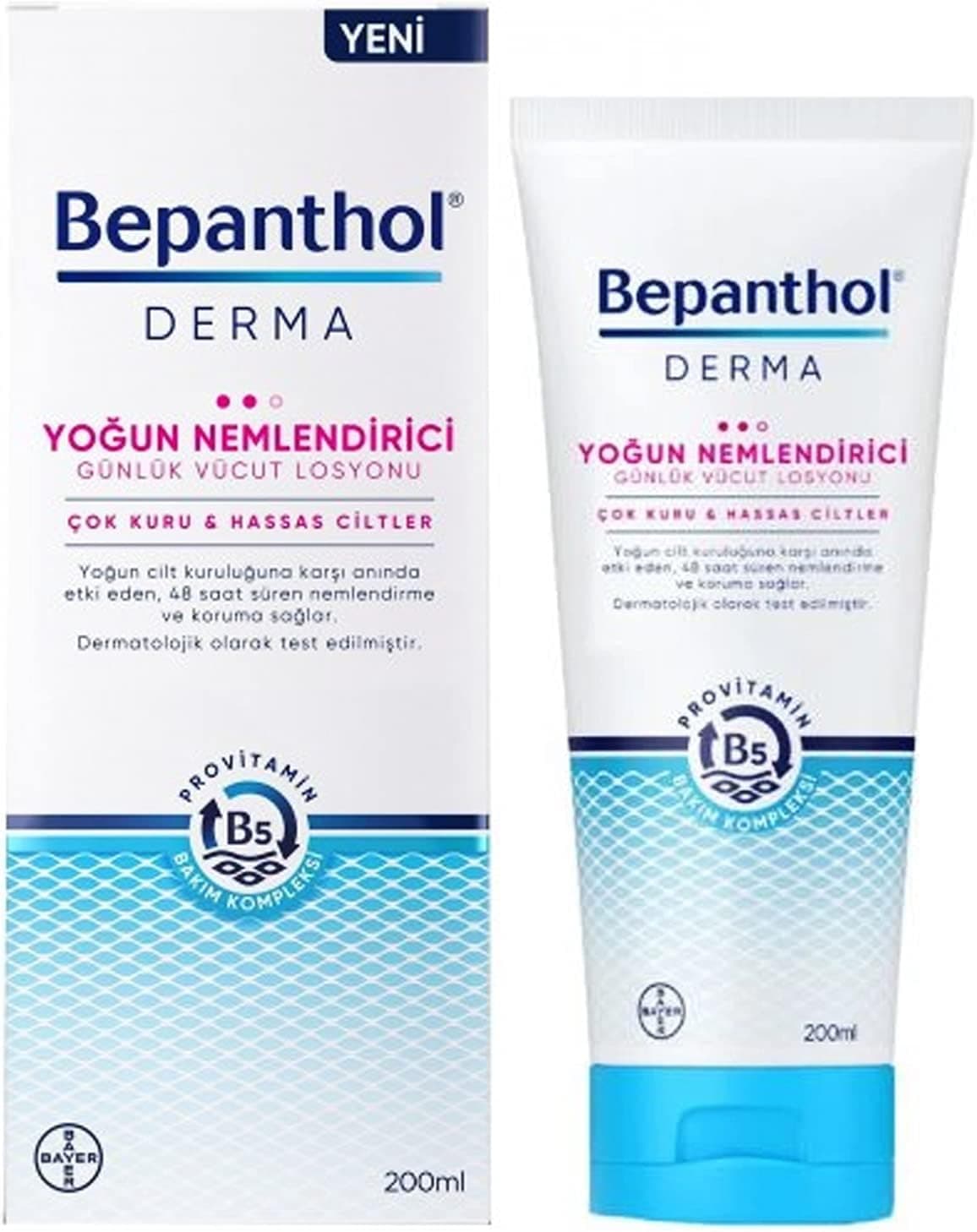 Bepanthol Derma Yoğun Nemlendirici Vücut Losyonu 200ml
