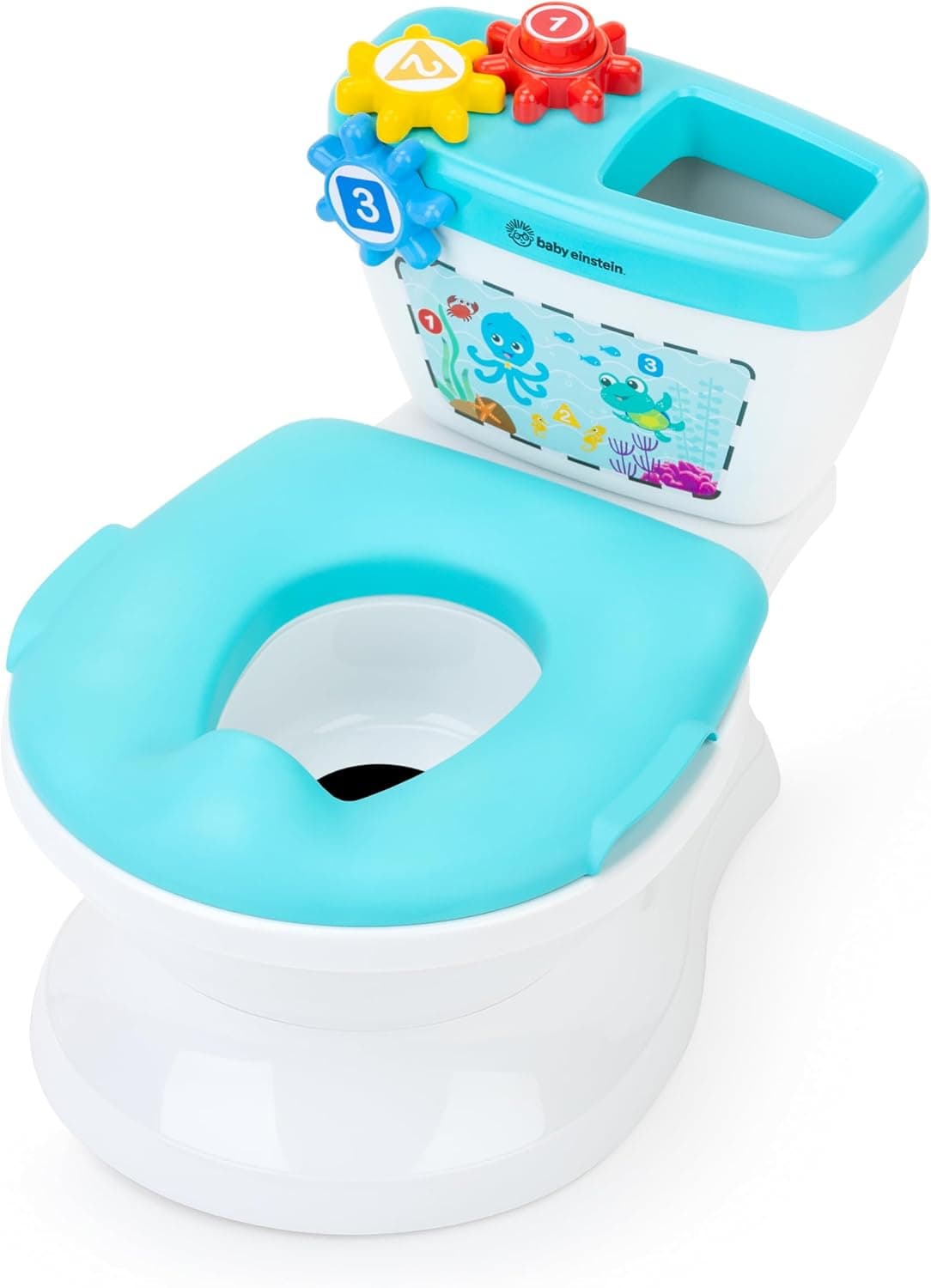 Baby Einstein Başarı için Dişli 2si 1 Arada Lazımlık Eğitim Sistemi, 18 Ay ve Üzeri, Müzik ve İplik Dişlileri ile
