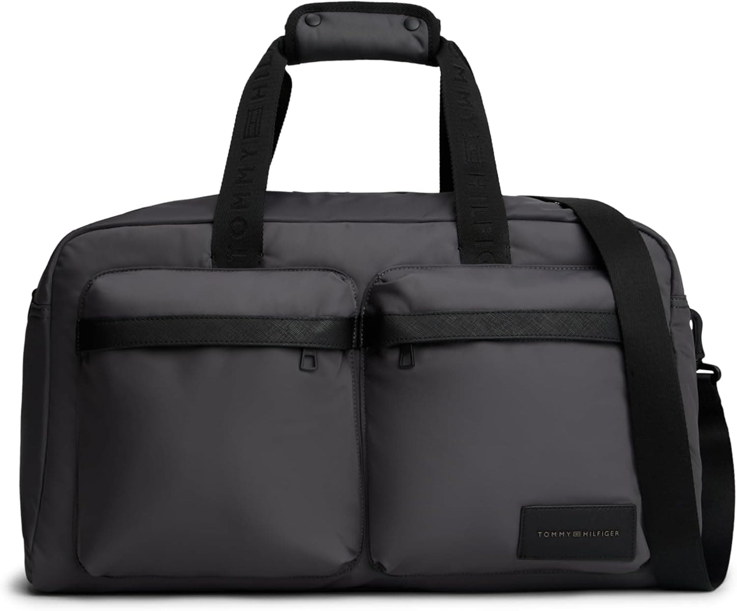 Tommy Hilfiger TH REPREVE DUFFLE Erkek Çanta Dark Grey OS
