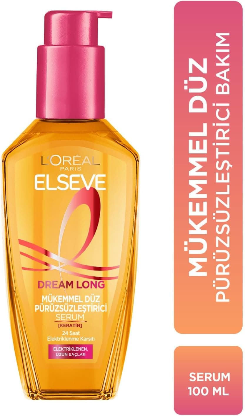 LOreal Paris Elseve Mükemmel Düz Pürüzsüzleştirici Serum - 100 ml