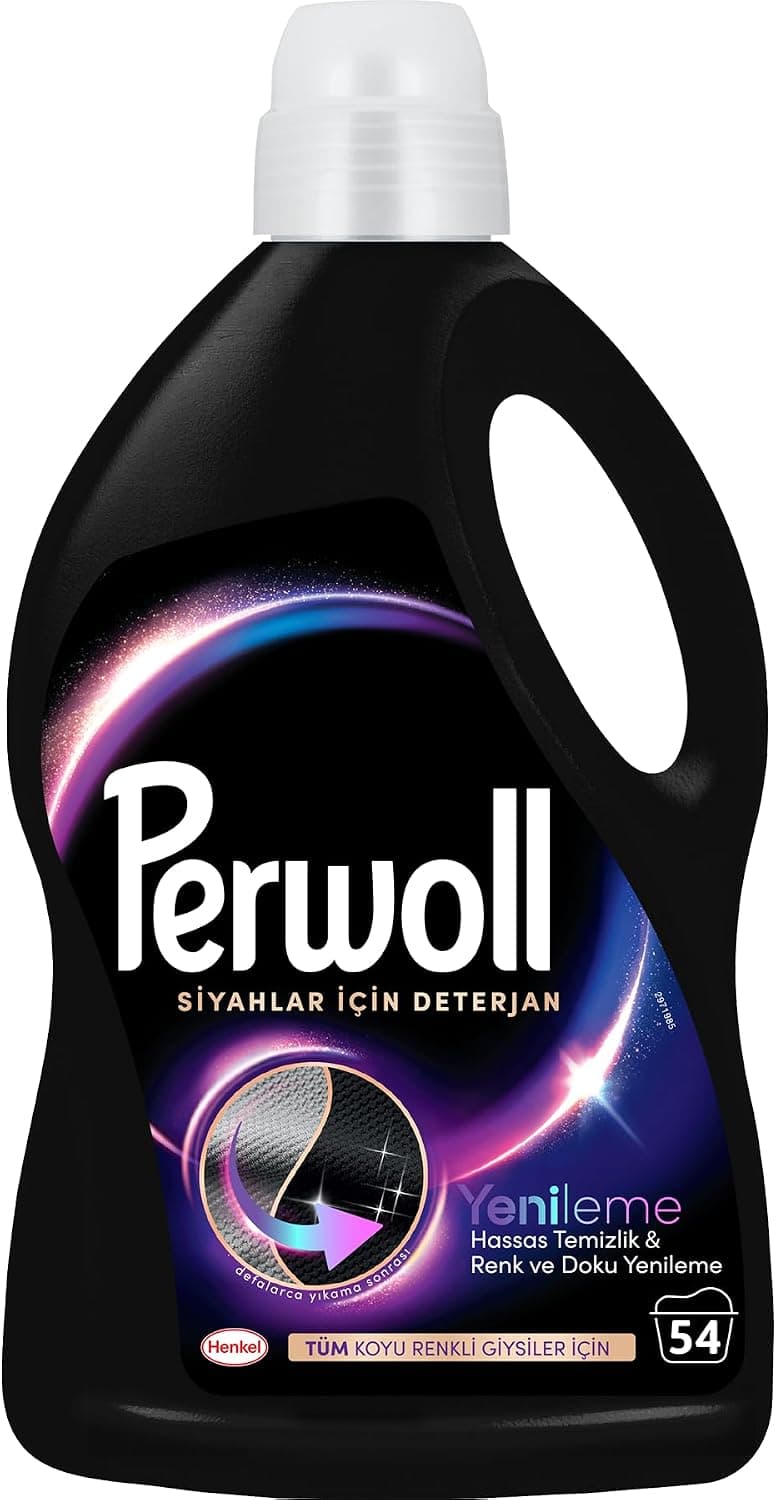 Perwoll Yenileme Siyahlar İçin Sıvı Deterjan 54 Yıkama 2.97 Lt