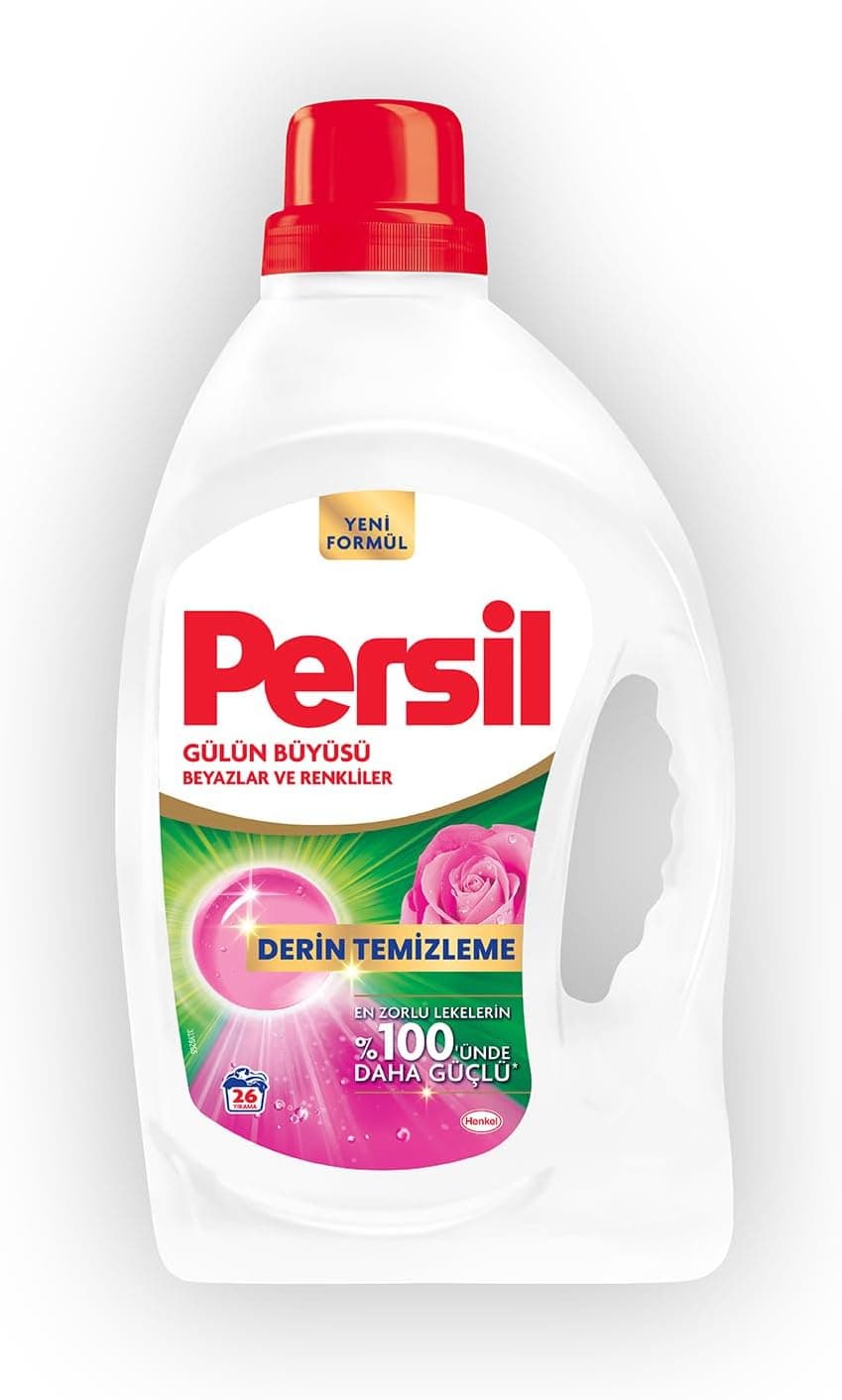 Persil Power Jel Derin Temizleme Plus Gülün Büyüsü 26 Yıkama Sıvı Çamaşır Deterjanı 1 x 1690 ml