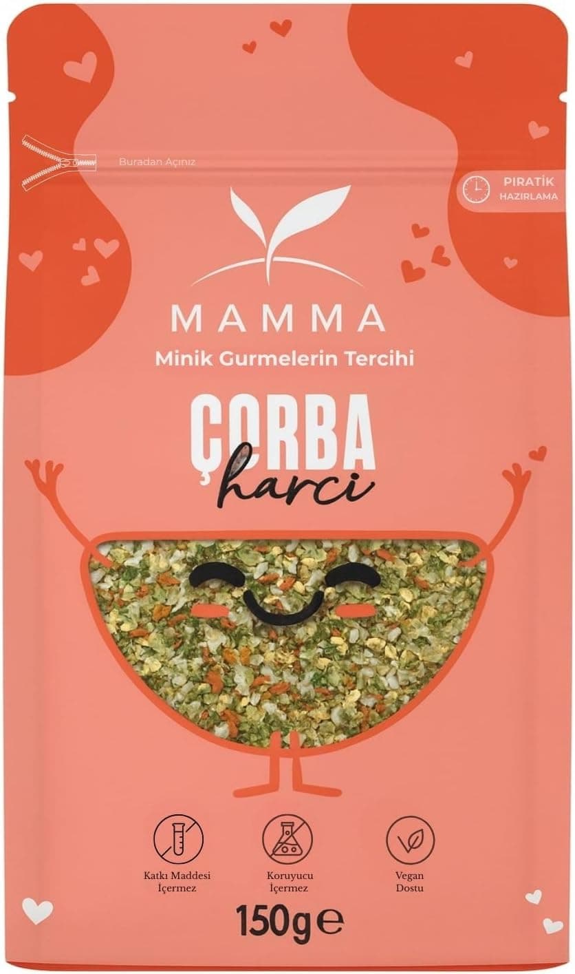 Mamma Emada Brokolili Havuçlu Pirinç Çorbası (+6ay)
