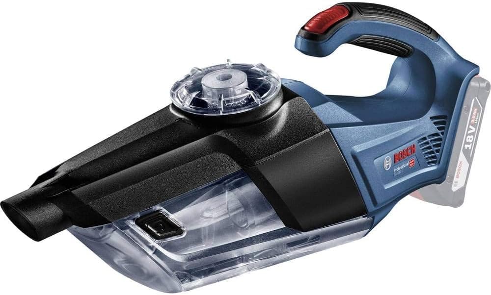 Bosch Professional GAS 18V-1 Akülü Süpürge (18 Volt, SOLO, Hazne hacmi: 0,7 lt) Mavi