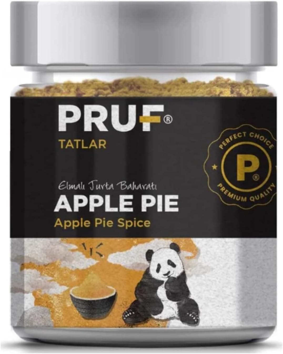 PRUF Elmalı Turta Baharatı, (Apple Pie Spice), 145 gr Cam Kavanoz